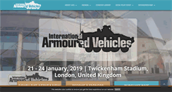 Desktop Screenshot of internationalarmouredvehicles.com